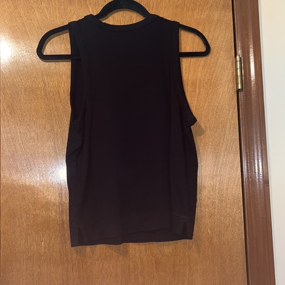 NWT ABLE Angela Drapey Tank in black - Picture 5 of 7